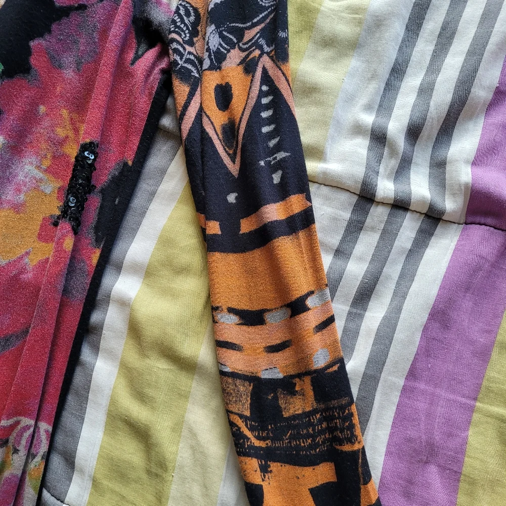 Vintage Desigual Long Sleeved Bodycon Dress, GUC, Approximate Size M - Picture 9 of 10